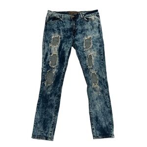 VIP Distressed Straight Leg Jeans Size 15/16 Women’s